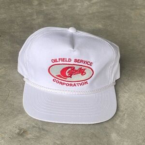 Candy Oilfield white SnapBack hat
